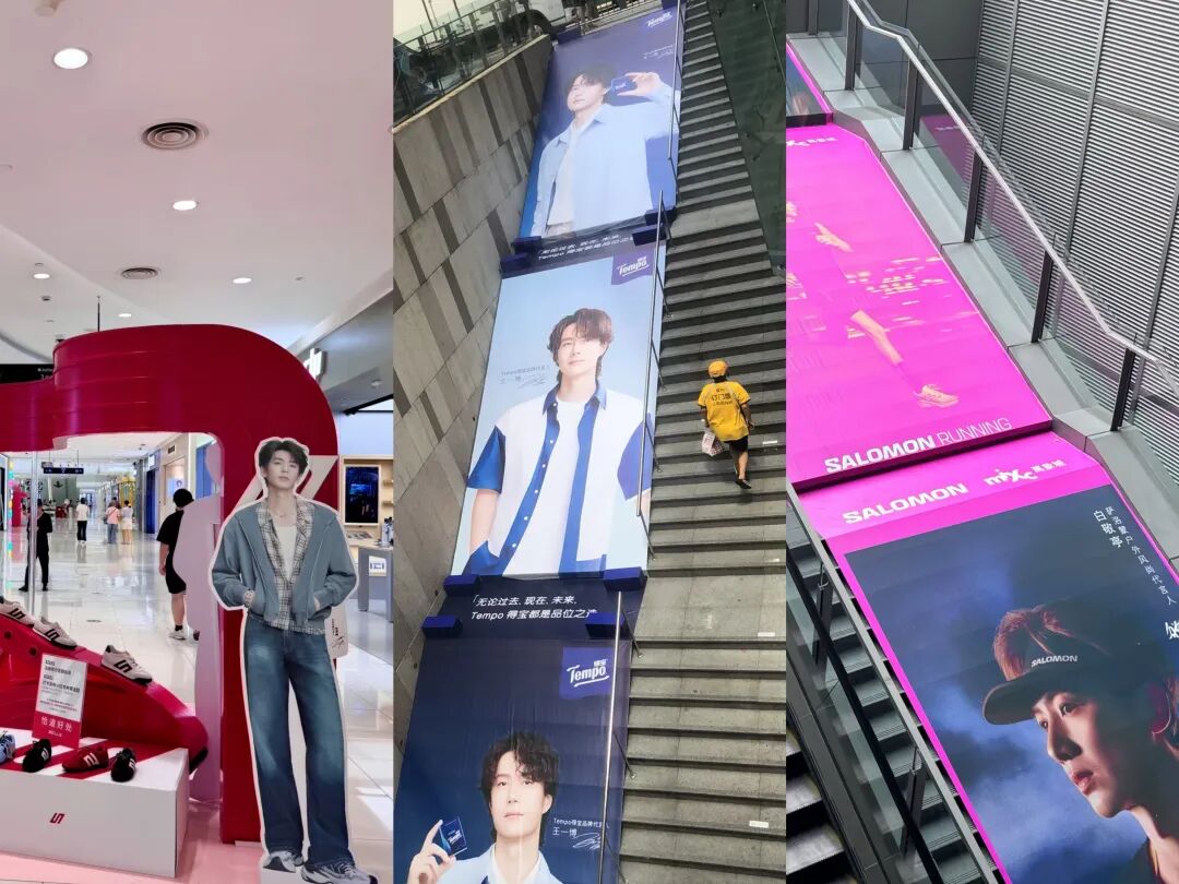 百丽、得宝、萨洛蒙代言人痛楼